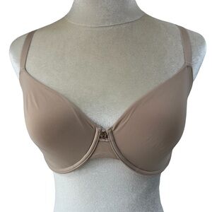 Natori Luxe Underwire Bra, Nude Beige, 34DDD